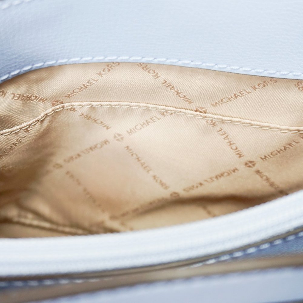 Michael Kors Mott Messenger Bag Blue Multi - Picture 11 of 12